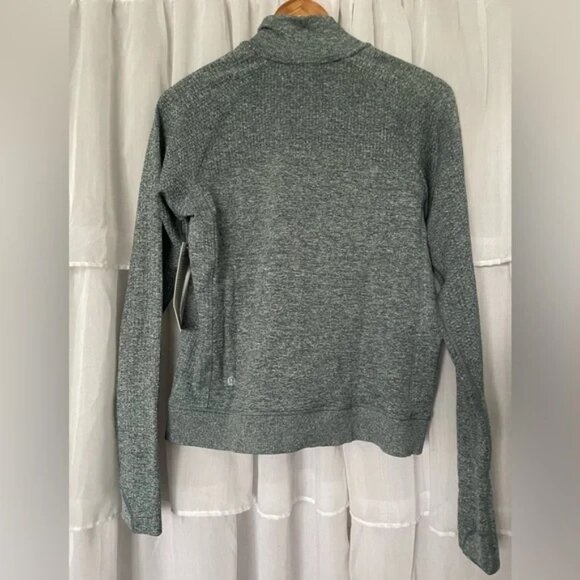 Lululemon Engineered Warmth Merino Wool 1/2 Half Zip NWT Size 6 - Picture 3 of 4